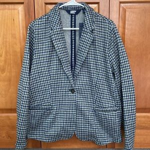 Land’s End fleece blazer. Size XL